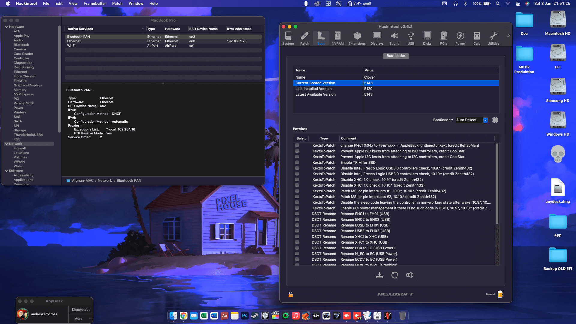 MSI Gaming GL65 9SEK 231ID [CoffeeLake   Intel UHD 630 + I2C]   CLOVER 8
